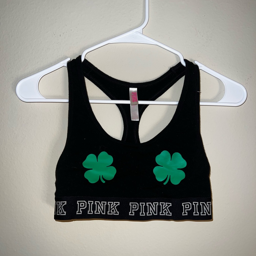 |PINK| Shamrock Sports Bra